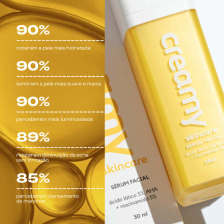 Sérum Ácido Lático Creamy