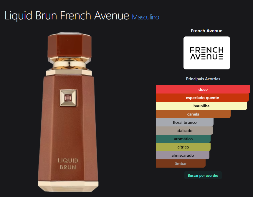 Liquid Brun French Avenue