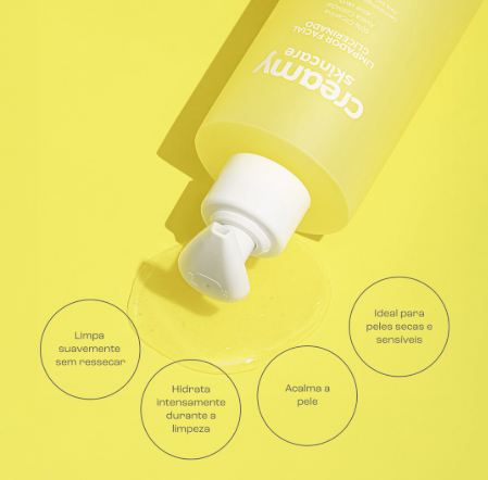 Limpador Facial Glicerinado Creamy