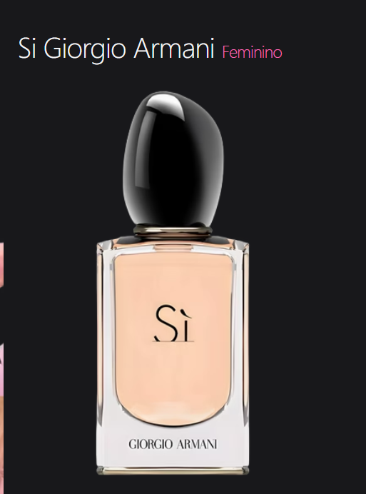 Sì Giorgio Armani Eau de Parfum 100ml