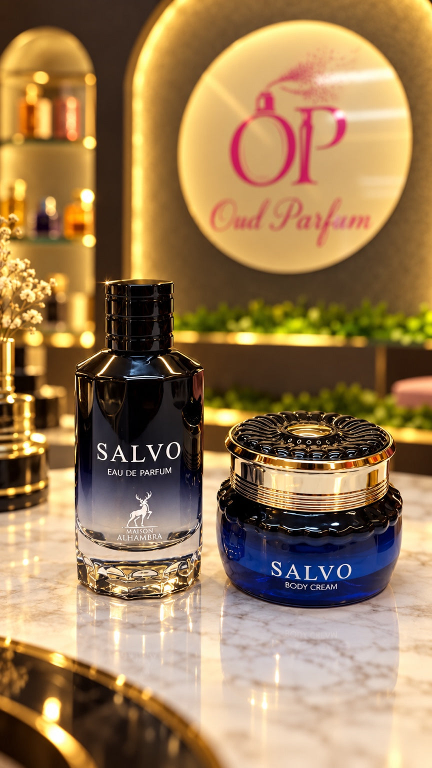 Kit Maison Alhambra Salvo Eau de Parfum + Body Cream